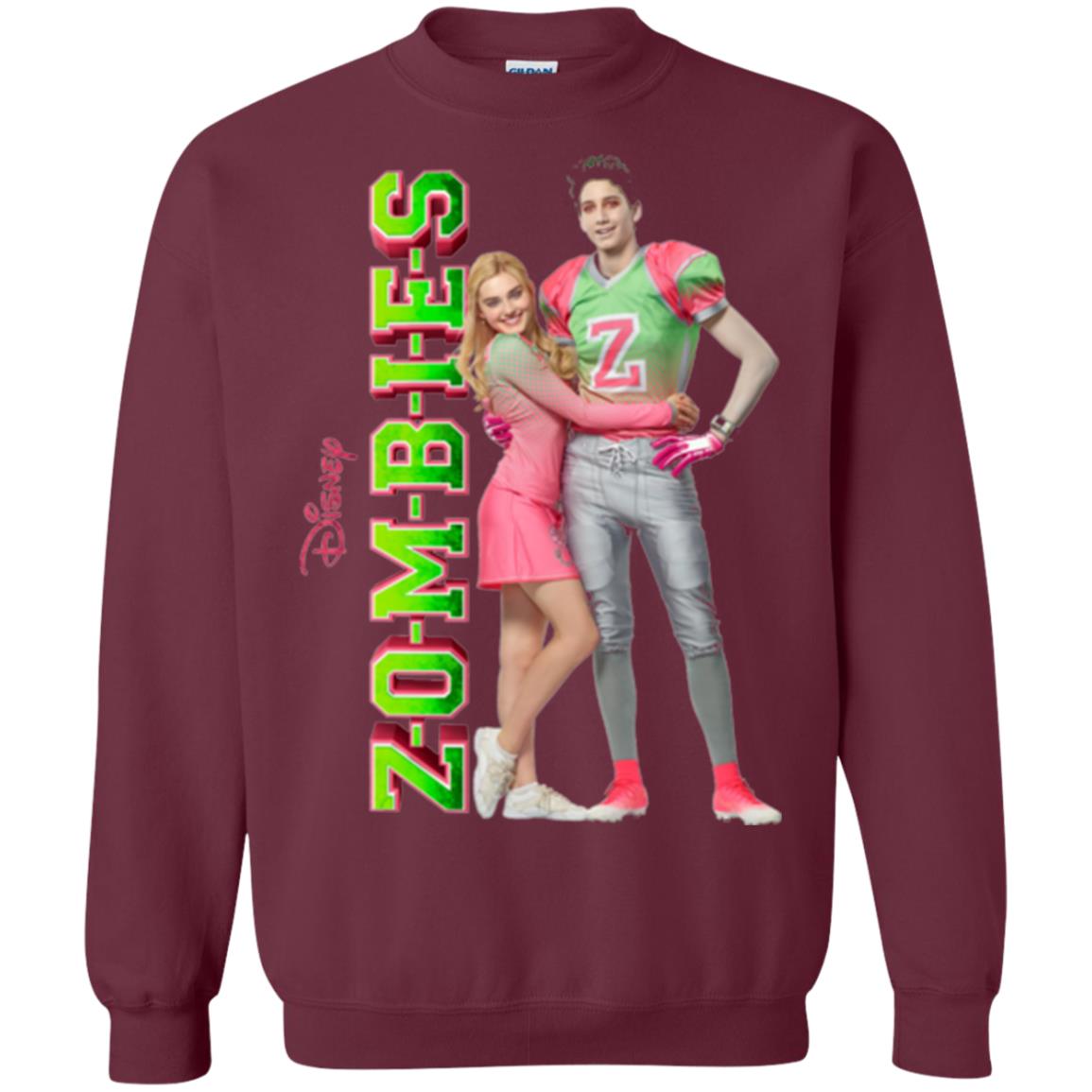 Zombies Cheer Football Lover T-shirt Maroon