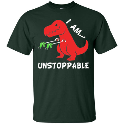 I Am Unstoppable T-shirt Forest Green