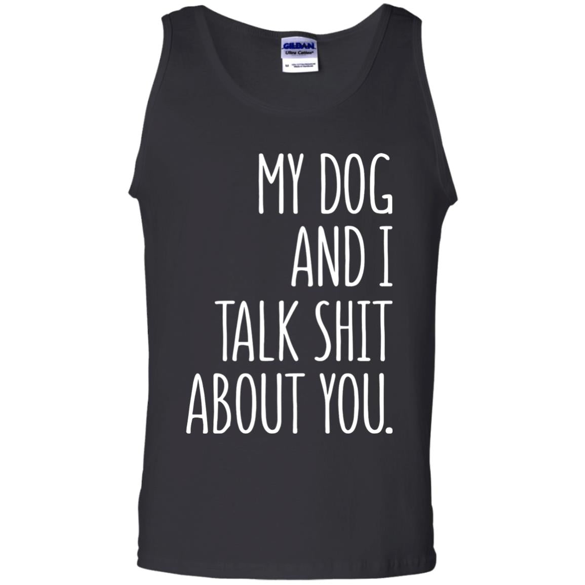 Dog Lovers T-shirt My Dog And I Talk About You Black