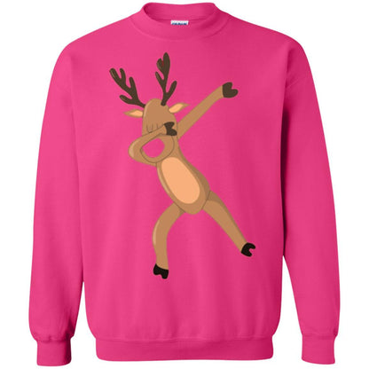 Christmas T-shirt Dabbing Reindeer Heliconia