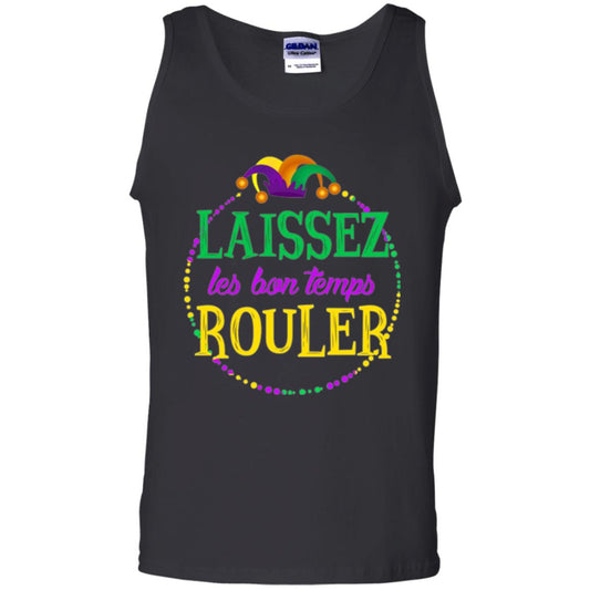 Mardi Gras T-shirt Laissez Les Bon Temps Rouler Black