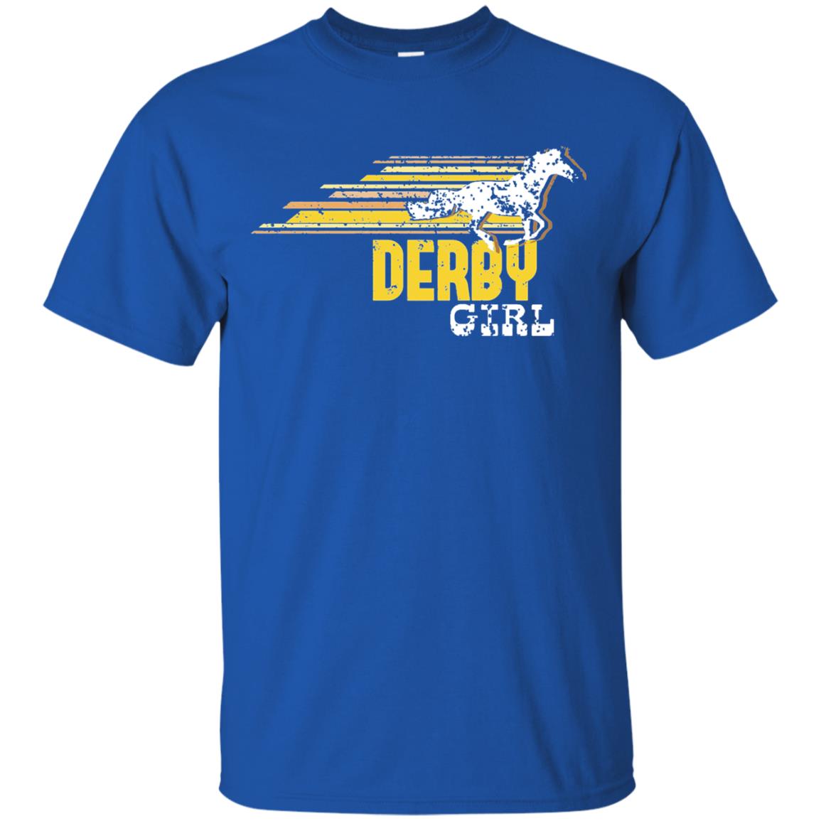 Derby Girl Derby Women Horse Race Shirt Royal