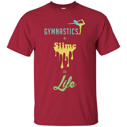 Gymnastics Plus Slime Equal Life Shirt Cardinal