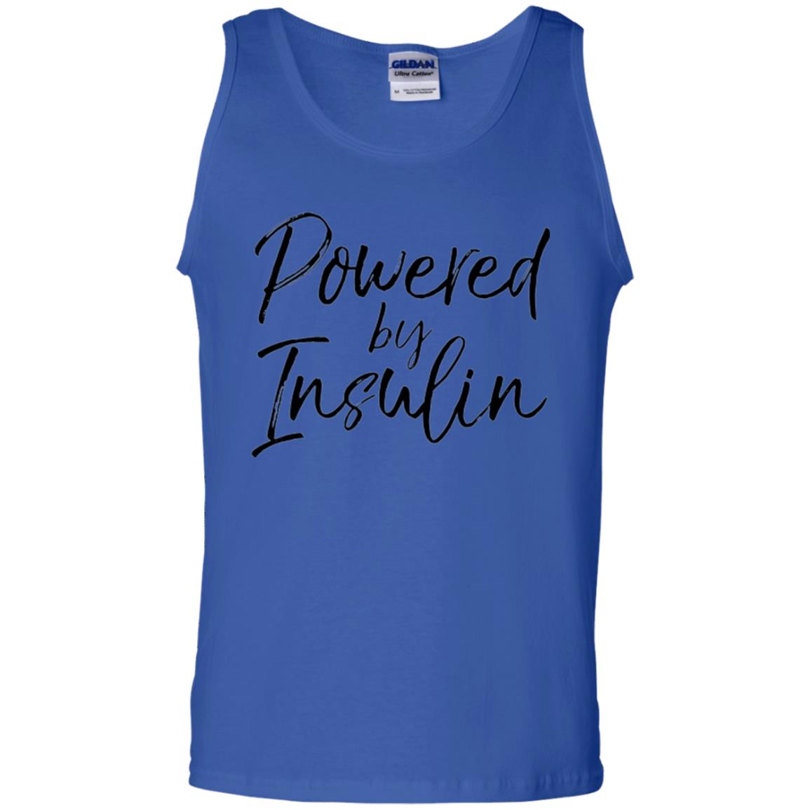 Diabetic T-shirt Powered By Insulin Royal