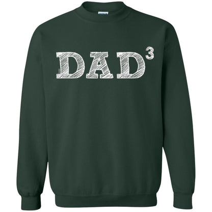 Men_s Dad3, Three Kids Father_s Day, Father Of Three T-shirt Forest Green