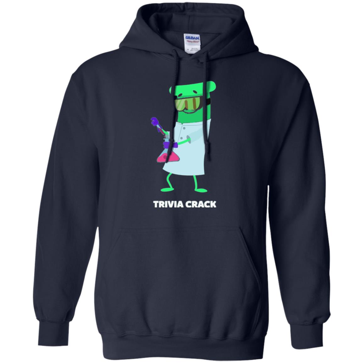 Cute Trivia Crack Scientist Al T-shirt Navy