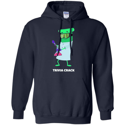 Cute Trivia Crack Scientist Al T-shirt Navy