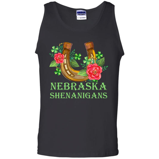 Horse Lover T-shirt Nebraska Shenanigans Black