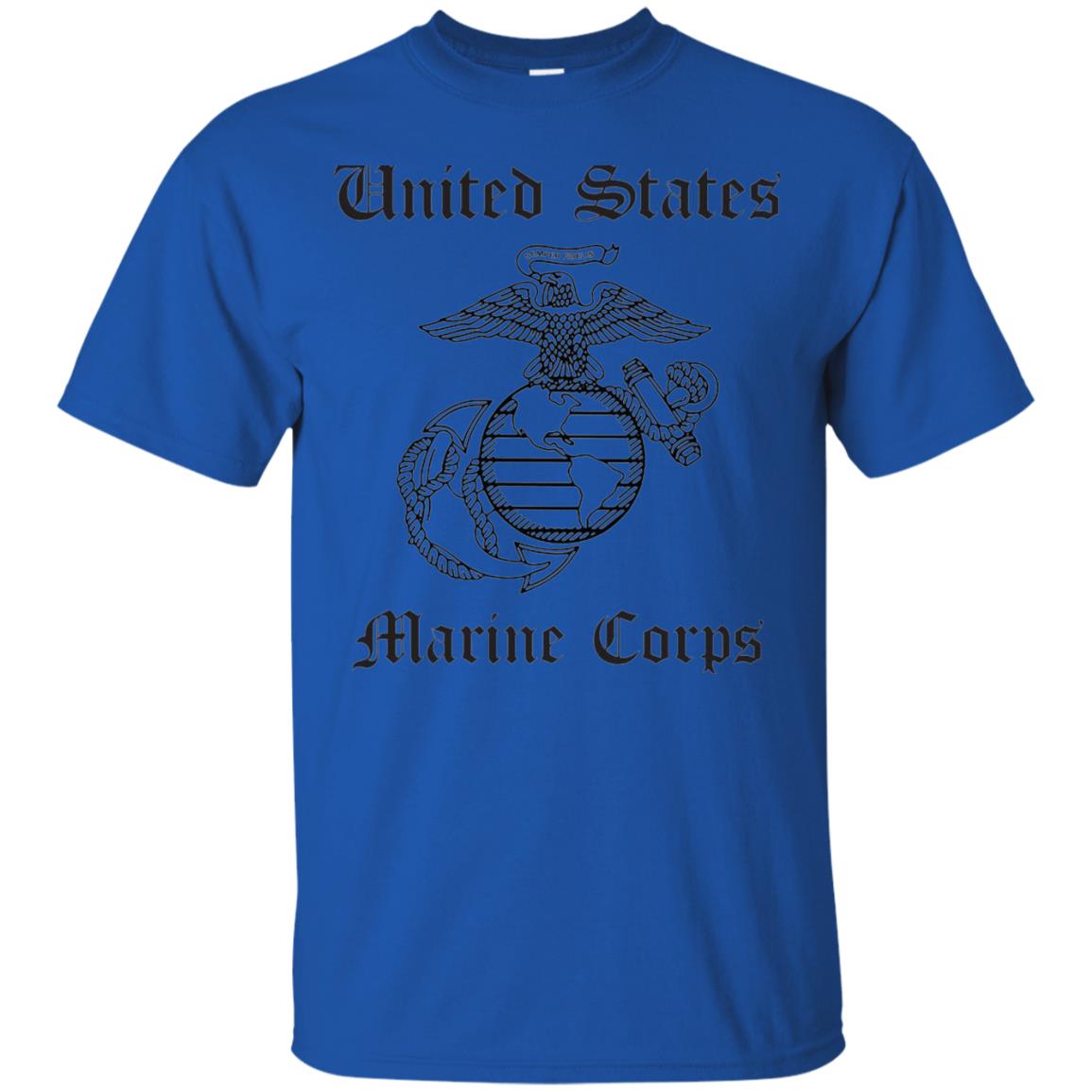 Zerogravitee United States Marine Corps T-shirt Royal