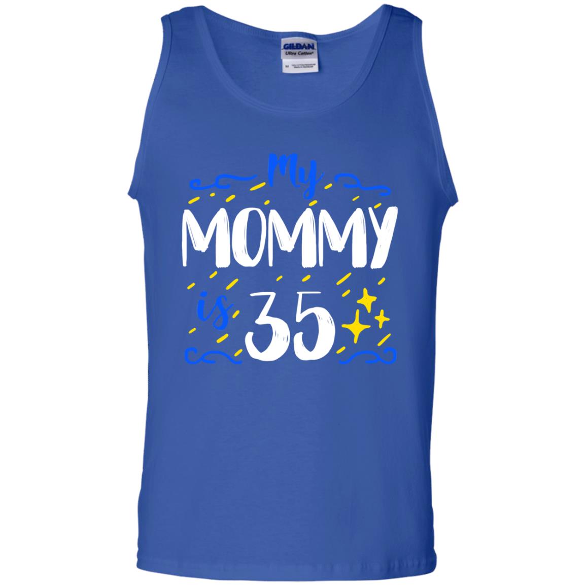 My Mommy Is 35 35th Birthday Mommy Shirt For Sons Or Daughters Royal