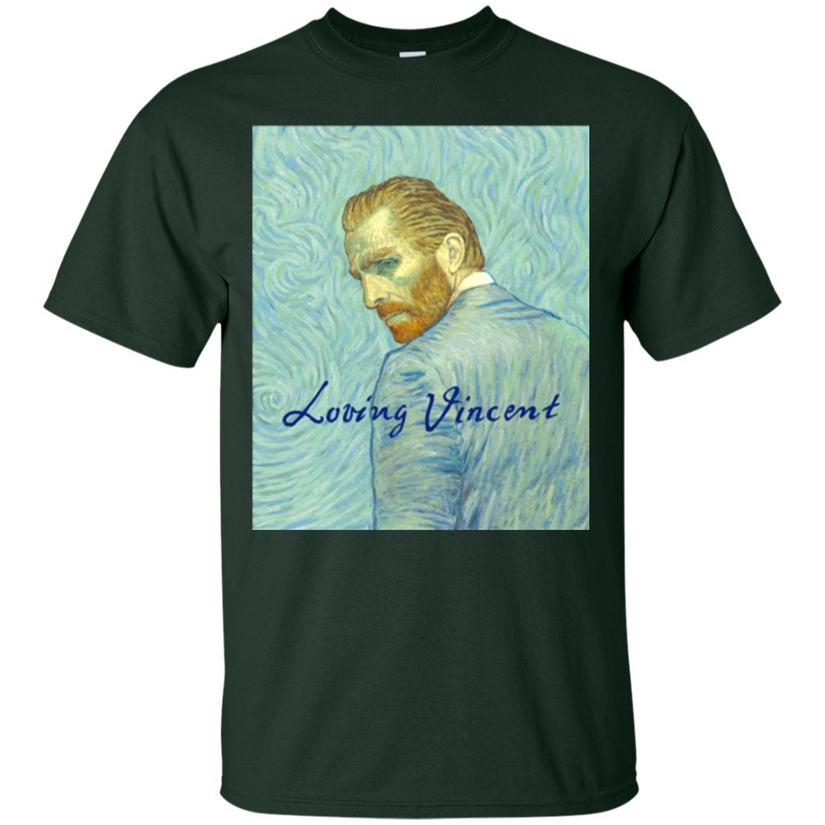 Movie Poster T-shirt Loving Vincent Forest