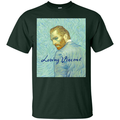 Movie Poster T-shirt Loving Vincent Forest