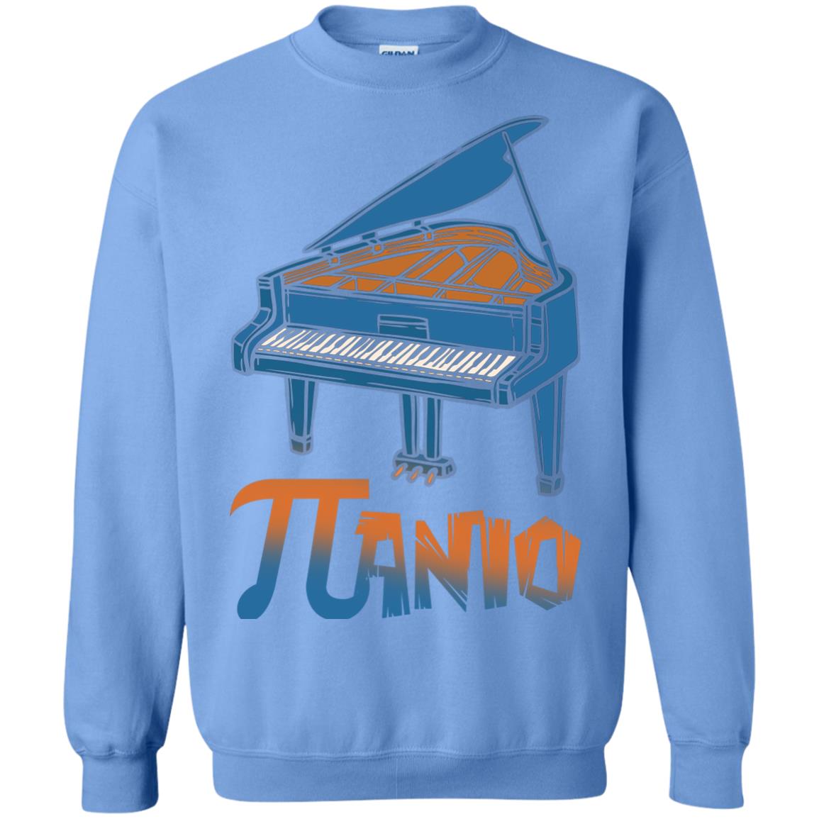 Pi Day T-shirt Funny Piano Lover Carolina Blue