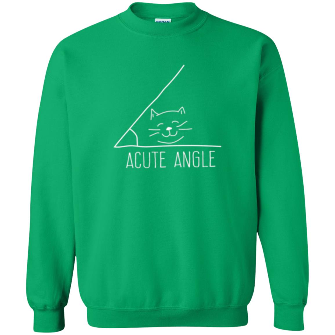 Cat Lovers T-shirt Acute Angle Irish Green