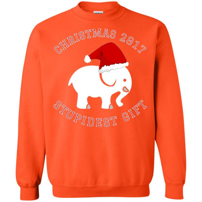 Elephant T-shirt Christmas 2017 T-shirt Orange