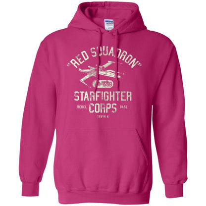 Movie T-shirt Red Squadron Starfighter Rebel Corps Base Heliconia