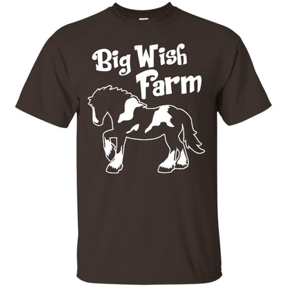 Big Wish Farm Horse Shirt Dark Chocolate