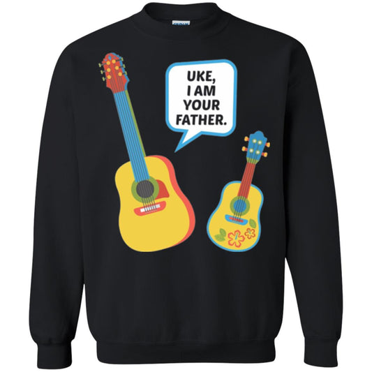 Ukulele Lovers T-shirt Uke I Am Your Father Black