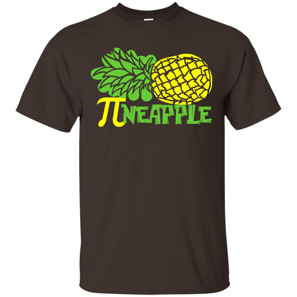 Cool Pineapple Gift Shirt For Pi Day Dark Chocolate