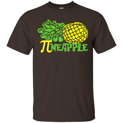 Cool Pineapple Gift Shirt For Pi Day Dark Chocolate