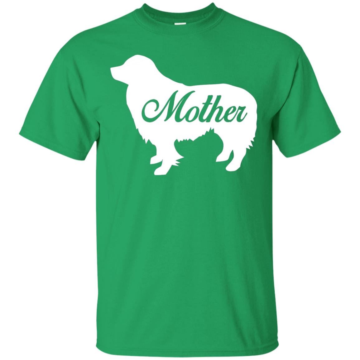 Border Collie Dog Mom T-shirt Irish Green