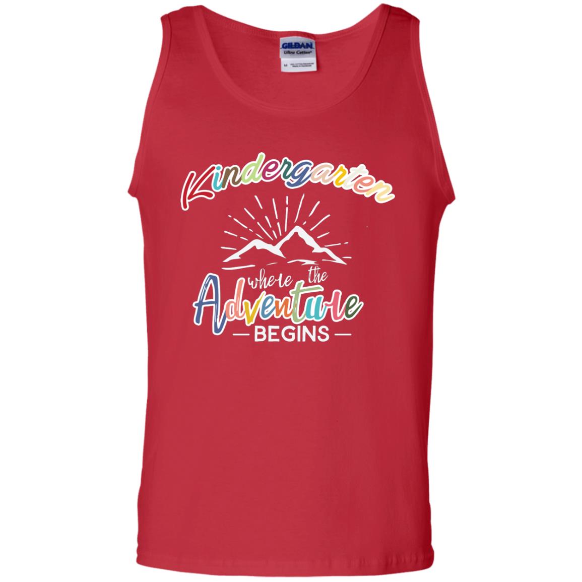 Kindergarten Where The Adventure Begins Shirt Red