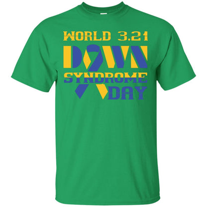 World 3.21 Down Syndrome Day Gift Shirt For Men Or Women Irish Green