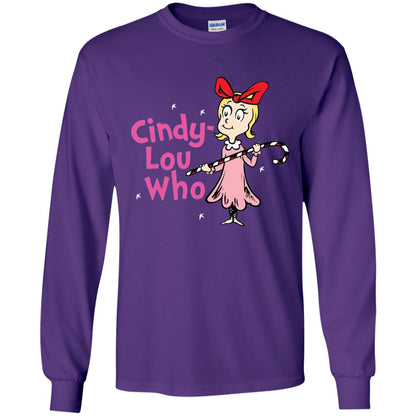 Dr. Seuss Cindy-lou Who T-shirt Purple