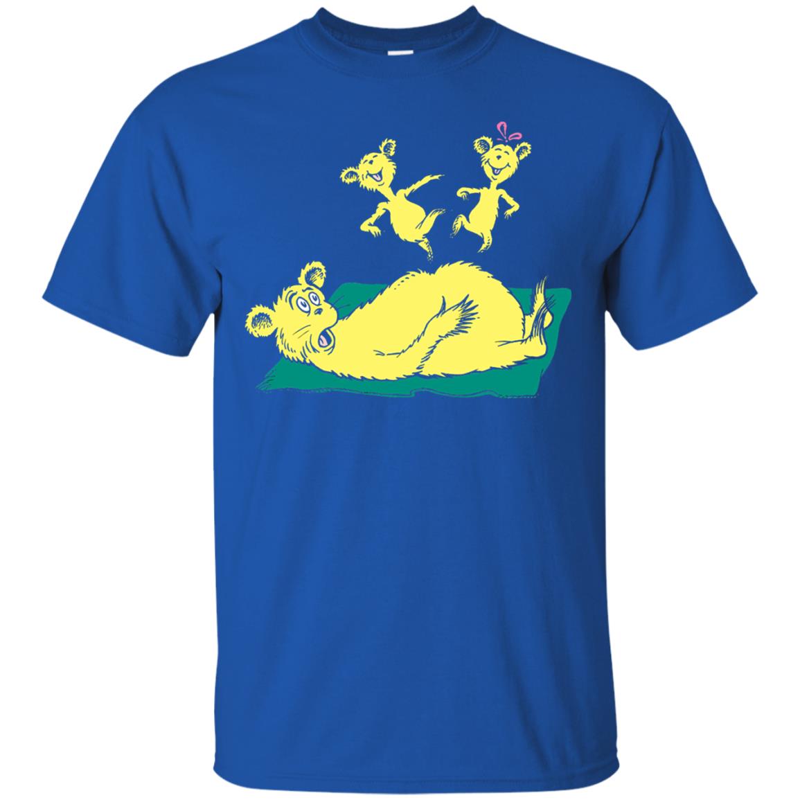 Dr. Seuss Hop On Pop Book Lover T-shirt Royal