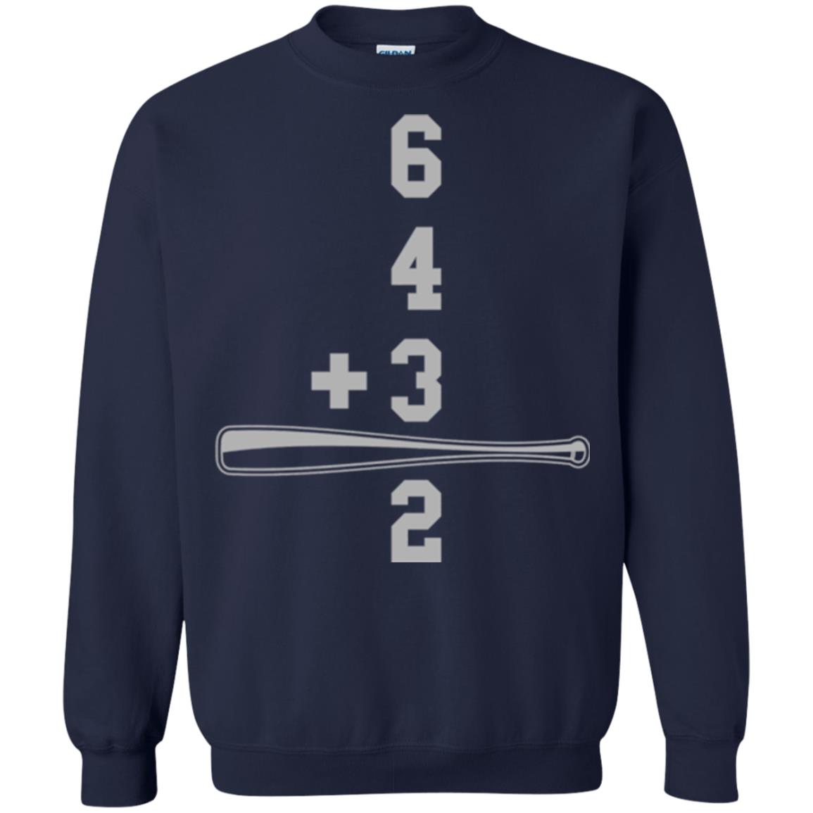 Baseball And Math Lovers T-shirt Navy