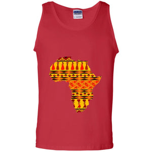 African Pride Ankara Tribal Pattern T-shirt
