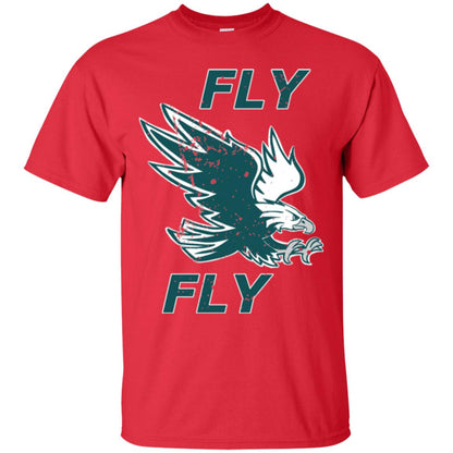 Eagle Lover T-shirt Flying Eagle T-shirt Red