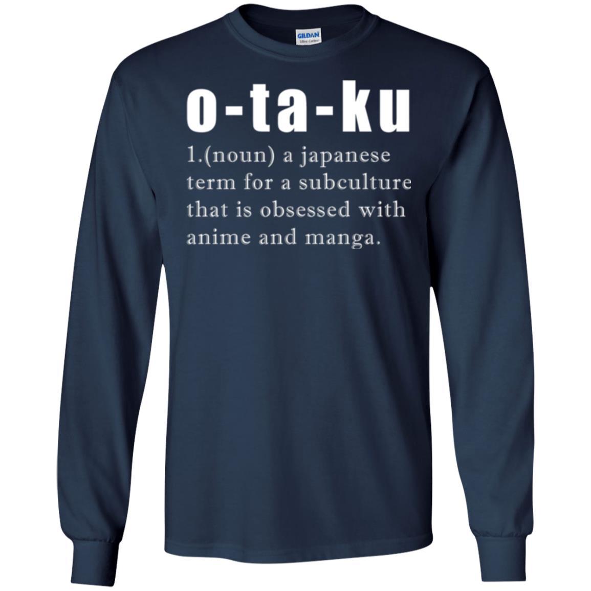 Otaku Definition T-shirt A Japanese Term For A Subculture