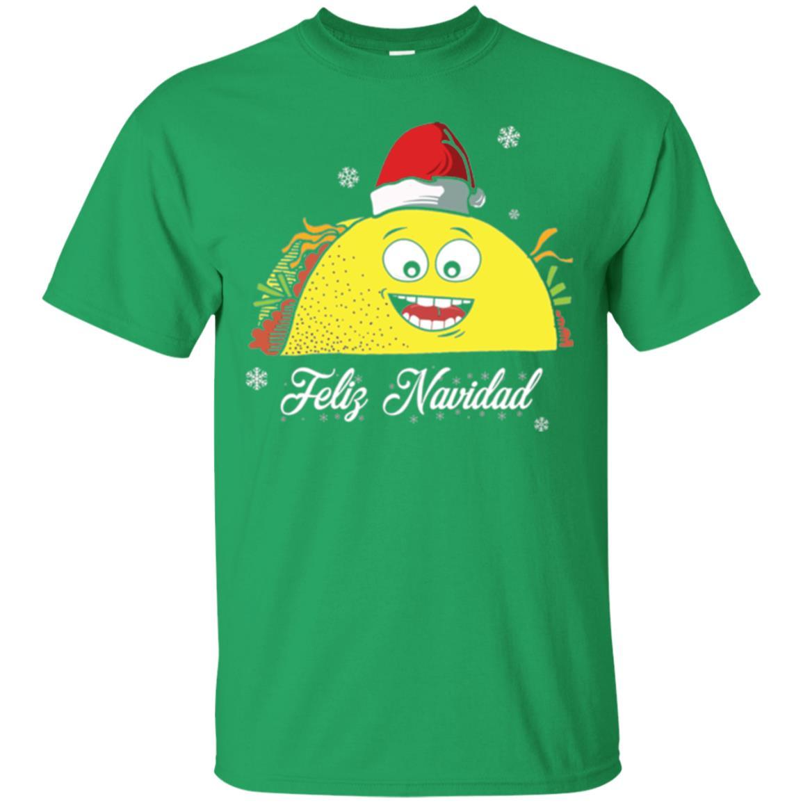 Christmas T-shirt Taco Feliz Navidad