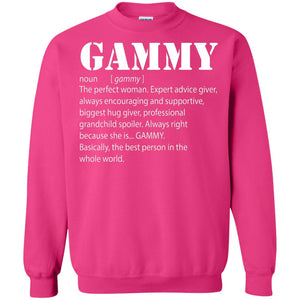Gammy The Perfect Woman Expert Advice Giver Shirt