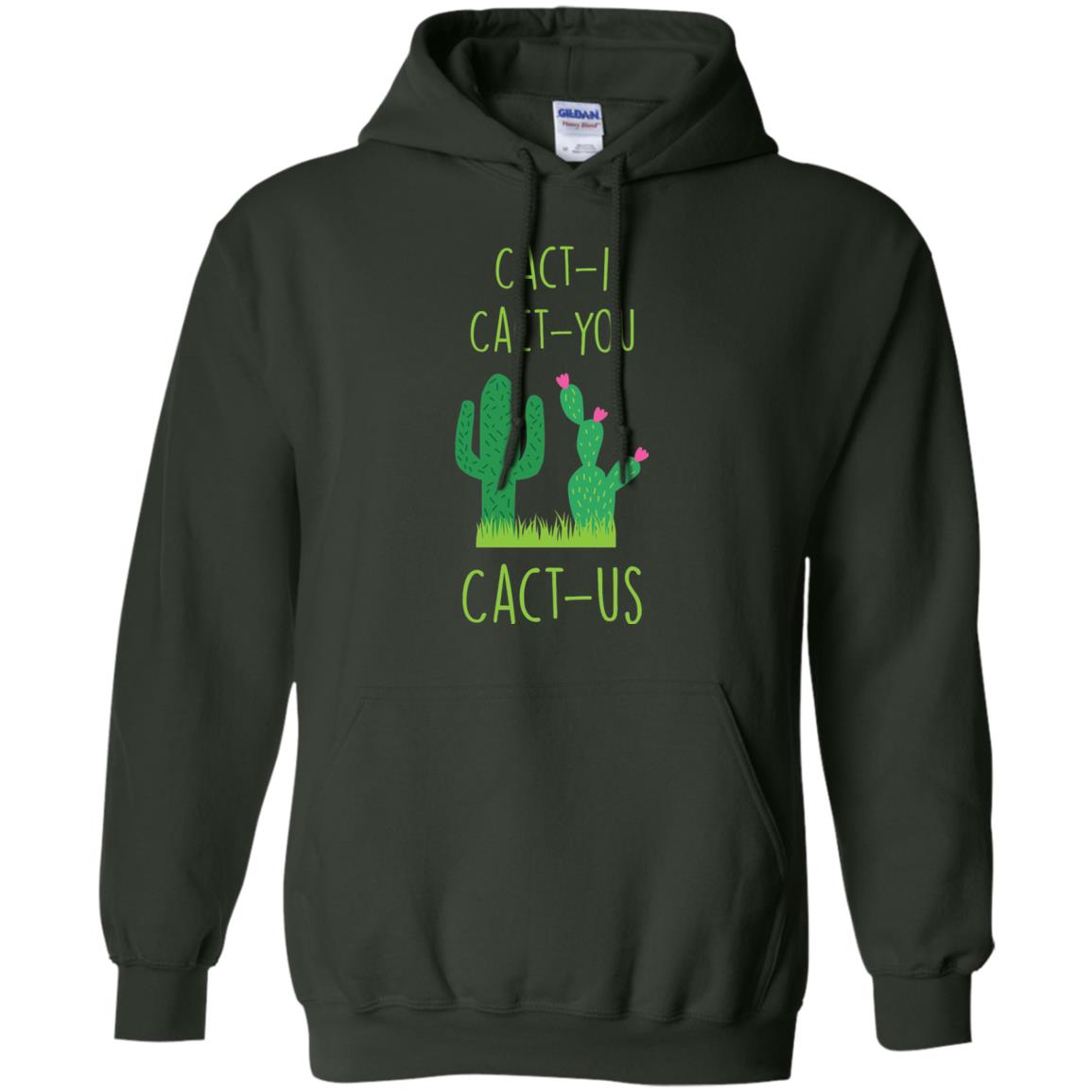 Funny Cactus Shirt Cact-i Cact-us Spring Desert Cactus Forest Green