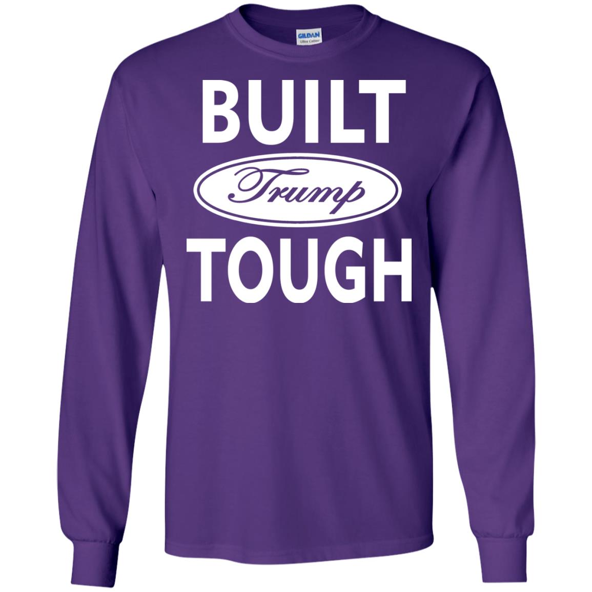 Built Trump Tough Shirt Purple