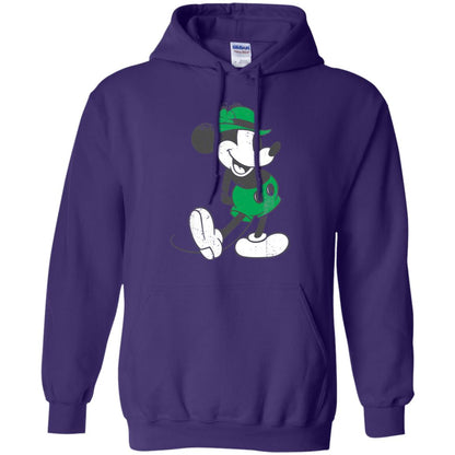 Mickey Mouse St. Patrick_s Day T-shirt Purple