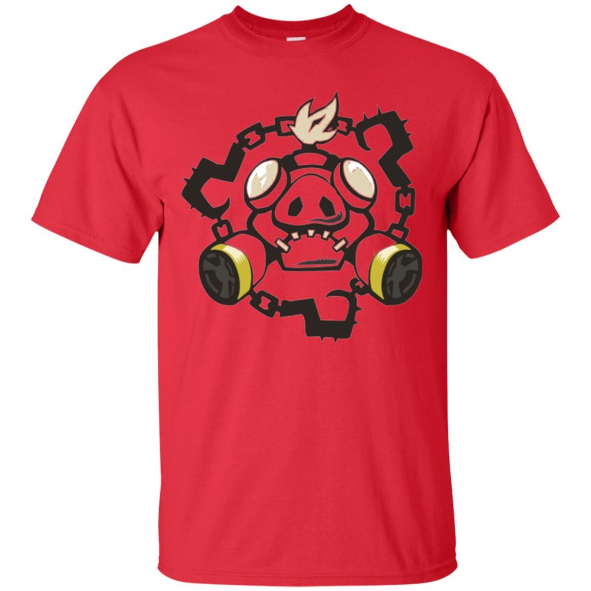 Film T-shirt Roadhog Chains Spray T-shirt Red