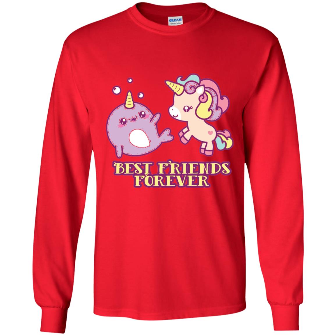Cute Kawaii T-shirt Bff Best Friends Forever Red