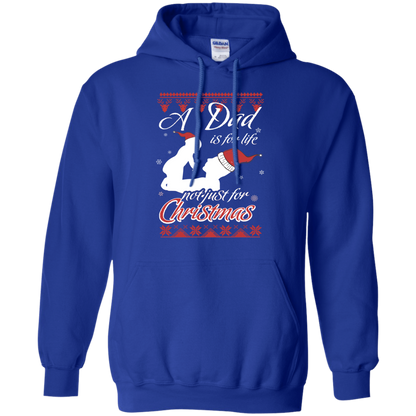 Family T-Shirt A Dad Is For Life Not Just For Christmas Royal
