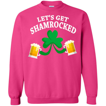 Patrick_s Day T-shirt Let_s Get Shamrocked Heliconia