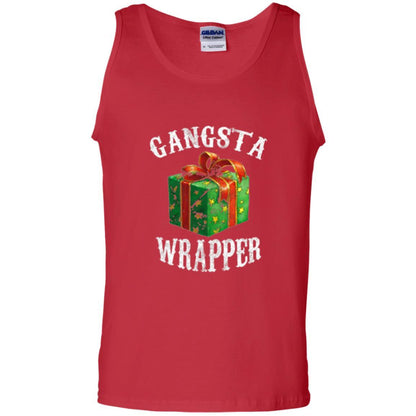 Christmas T-shirt Gangsta Wrapper Novelty Red
