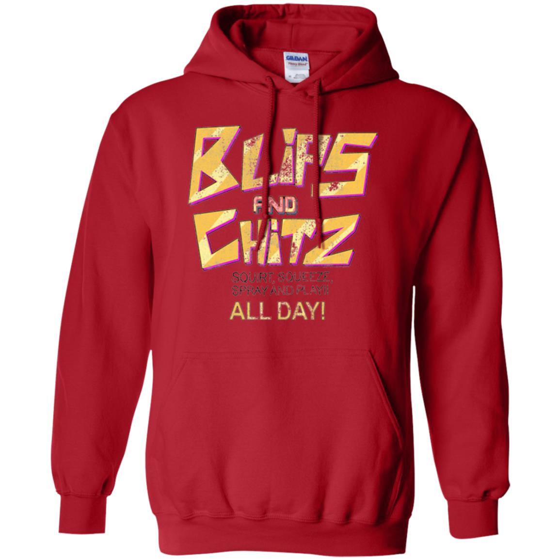 Cartoon T-shirt Vintage Blips And Chitz Red