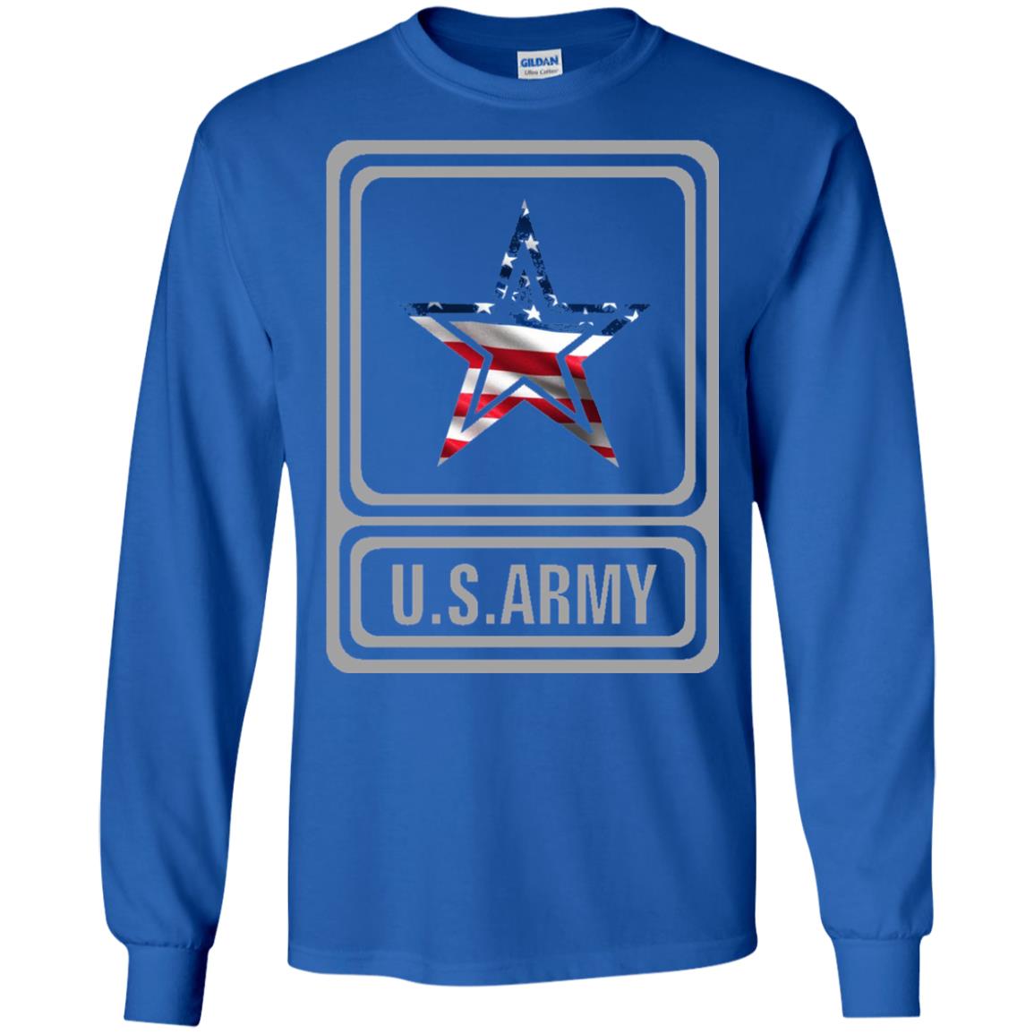 United States Army Original Us Flag T-shirt Royal