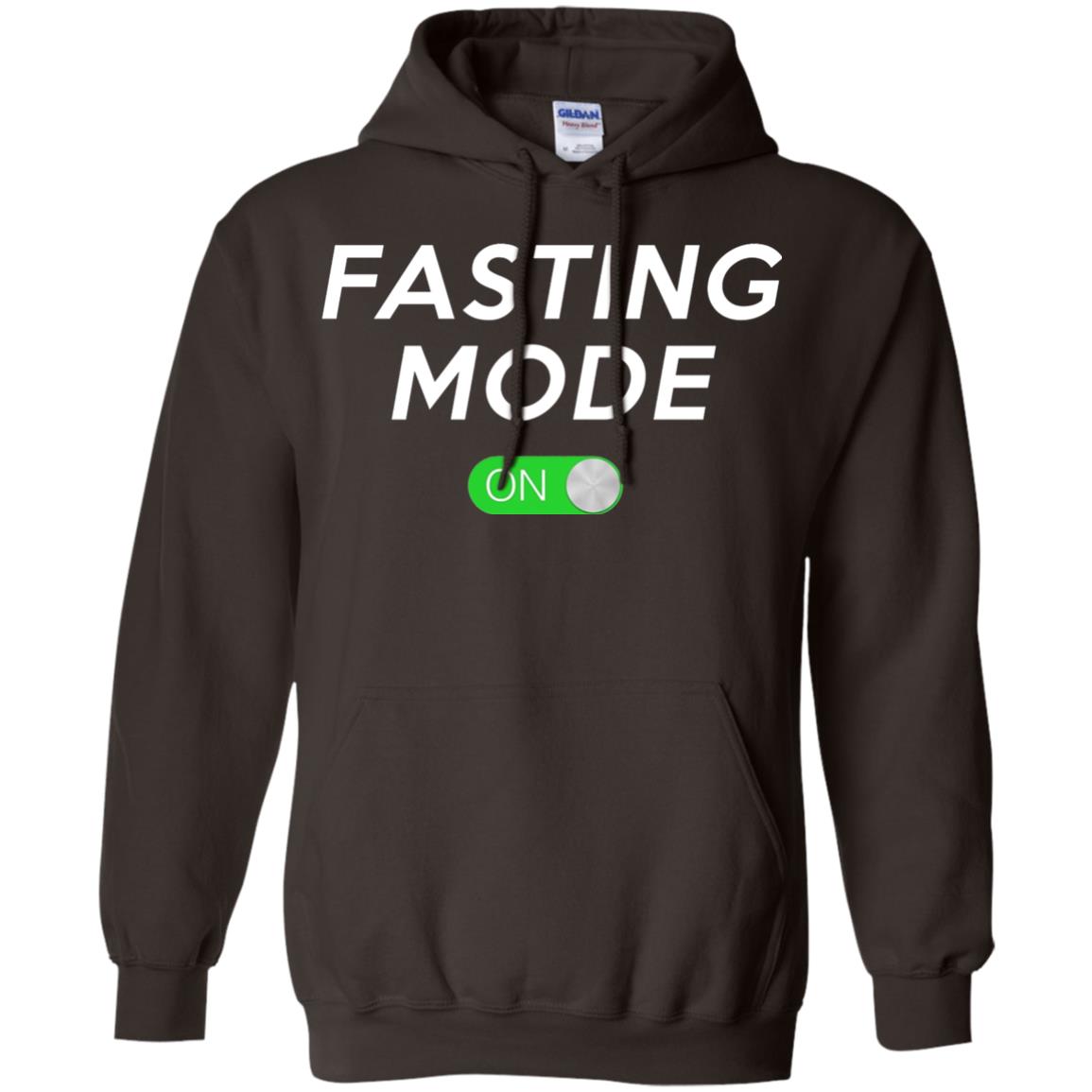 Funny Ramadan Fasting Mode On Shirt Dark Chocolate