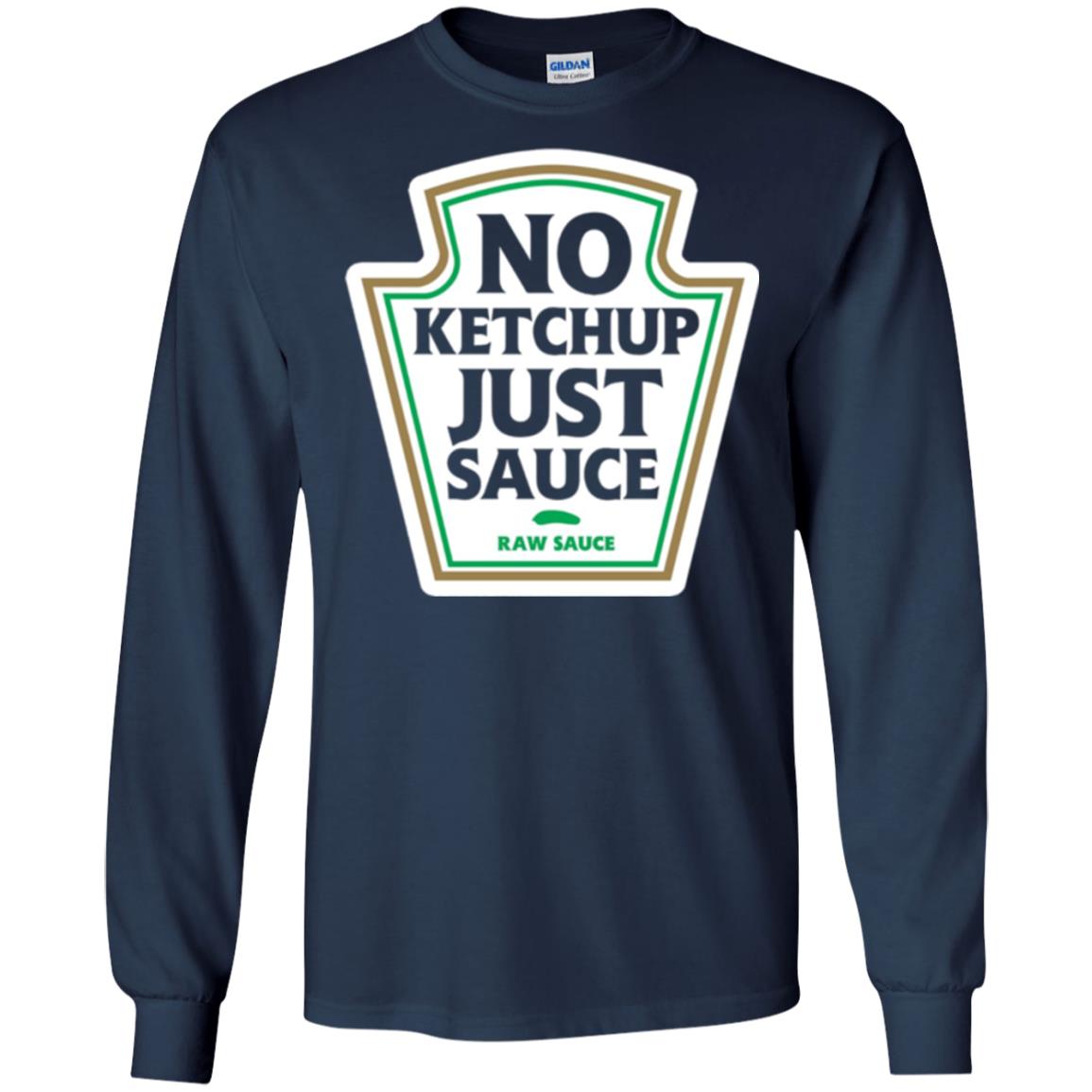 No Ketchup Just Sauce T-shirt Navy