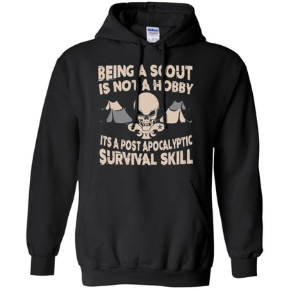 Being A Scout Is Not A Hobby T-shirt Black
