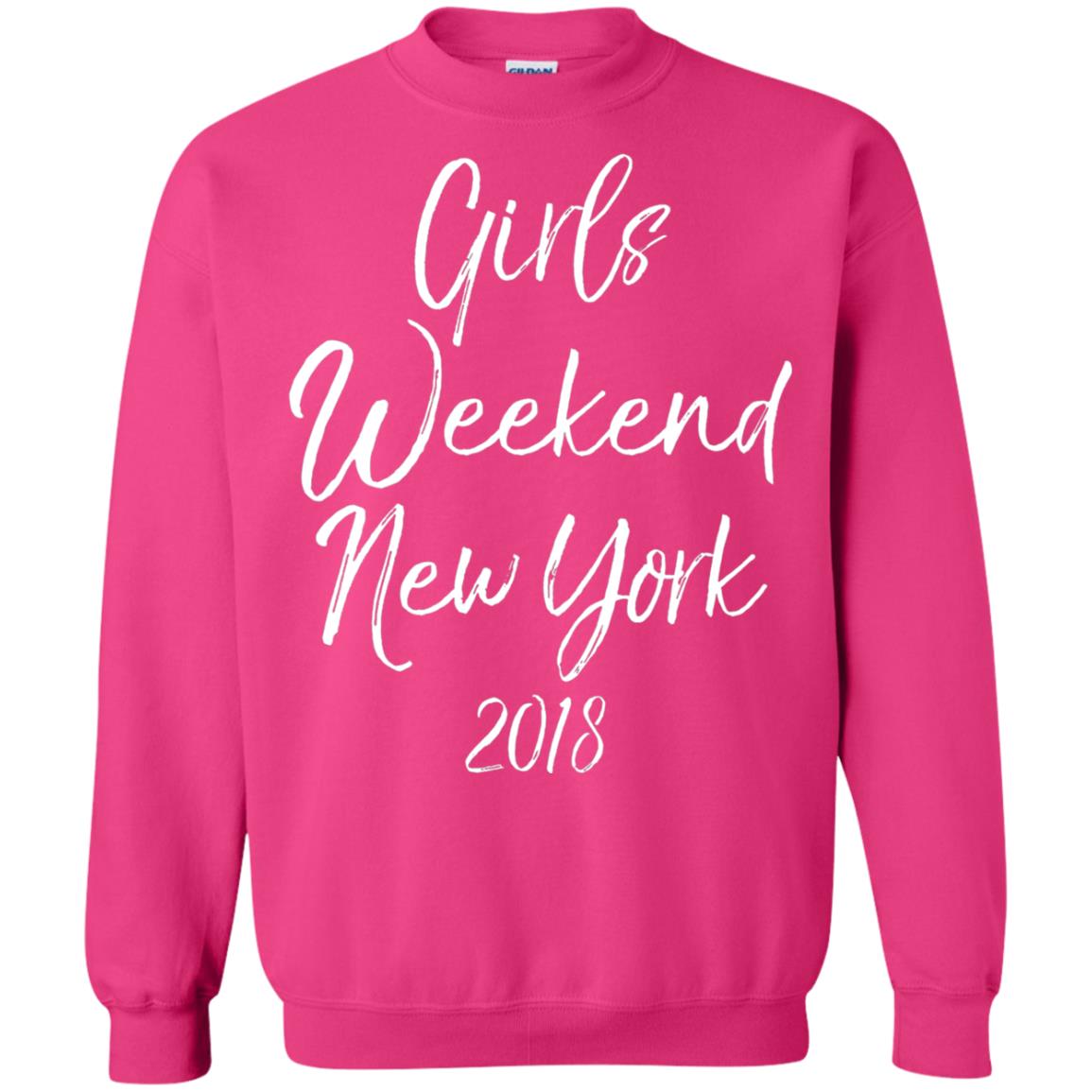Girls Weekend New York 2018 T-shirt Heliconia