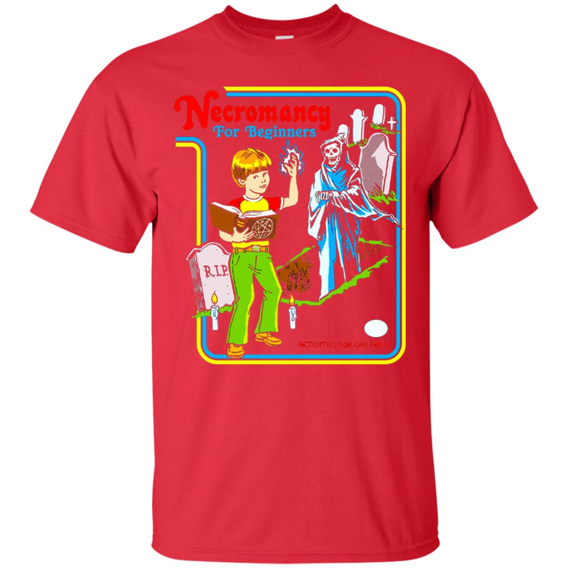 Necromancy For Beginners T-shirt Red